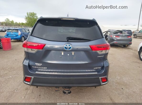 5TDDGRFH2JS037922 2018 TOYOTA LIMITED Blue 