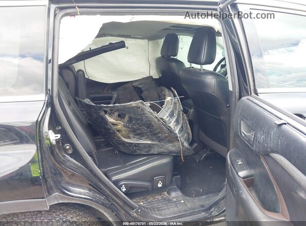 5TDDGRFH4JS042975 2018 TOYOTA HIGHLANDER HYBRID Dark Blue Вид наклейки с VIN-кодом