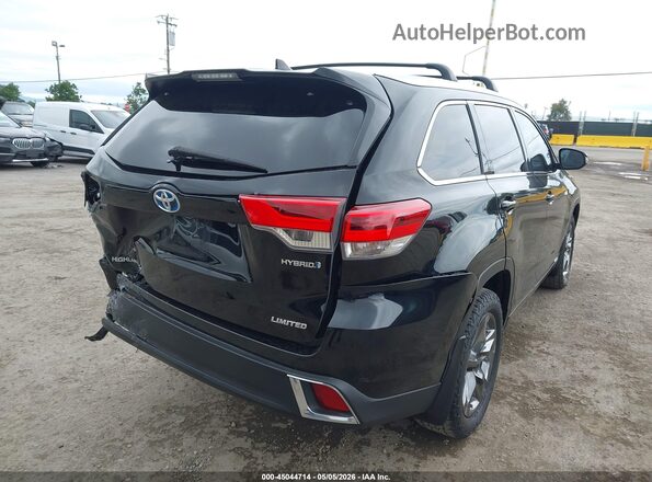 5TDDGRFH9JS043054 2018 TOYOTA LIMITED Черный Задняя правая четверть