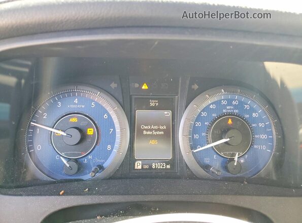 5TDDK3DC4GS129156 2016 TOYOTA SIENNA Black Instrument cluster view