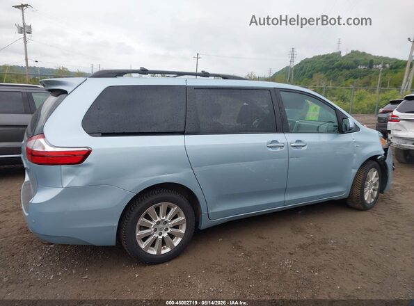 5TDDK3DC4GS136382 2016 TOYOTA SIENNA Light Blue 360 interior view