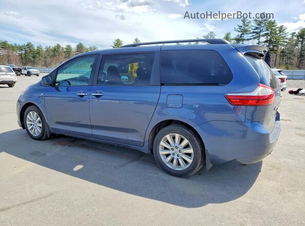5TDDK3DC7GS137039 2016 TOYOTA SIENNA Синий 