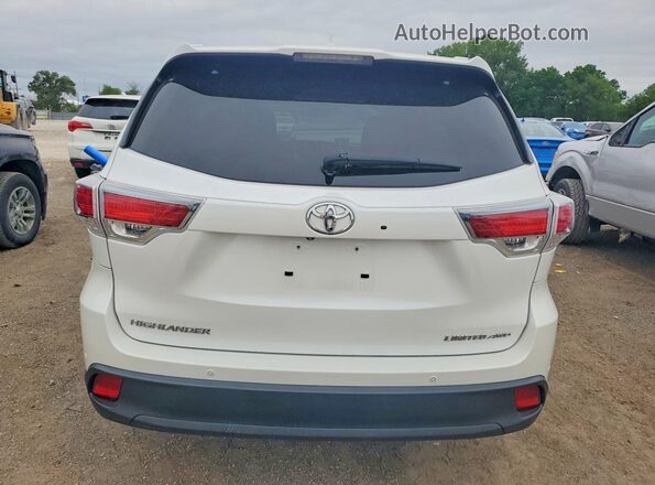 5TDDKRFH9GS243973 2016 TOYOTA HIGHLANDER White 