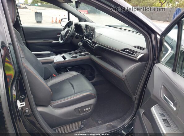 5TDDRKECXMS054950 2021 TOYOTA SIENNA Черный Вид салона спереди