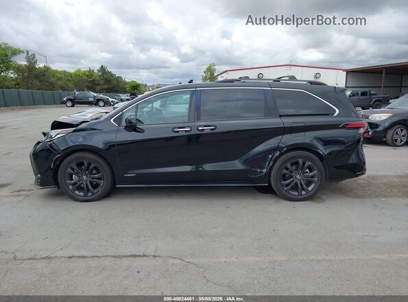 5TDDRKECXMS054950 2021 TOYOTA SIENNA Черный Панорамный вид салона 360°