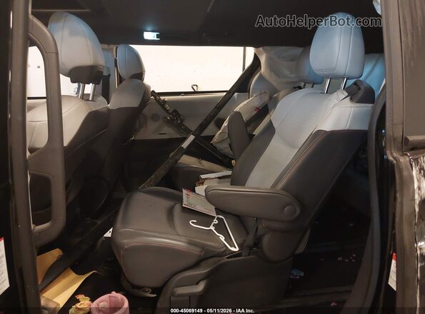 5TDDSKFC5NS048753 2022 TOYOTA SIENNA Black Vista de la etiqueta del VIN