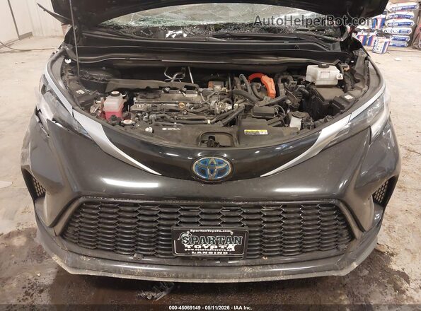 5TDDSKFC5NS048753 2022 TOYOTA SIENNA Black Vista trasera