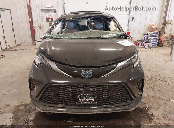 5TDDSKFC5NS048753 2022 TOYOTA SIENNA Black Vista del cuadro de instrumentos