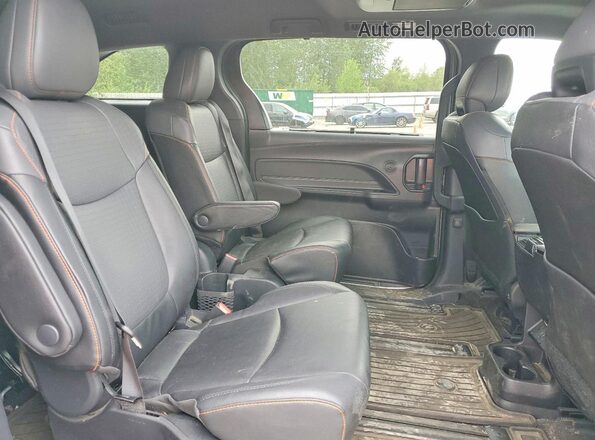 5TDDSKFCXPS091004 2023 TOYOTA SIENNA Gray Вид задньої частини салону