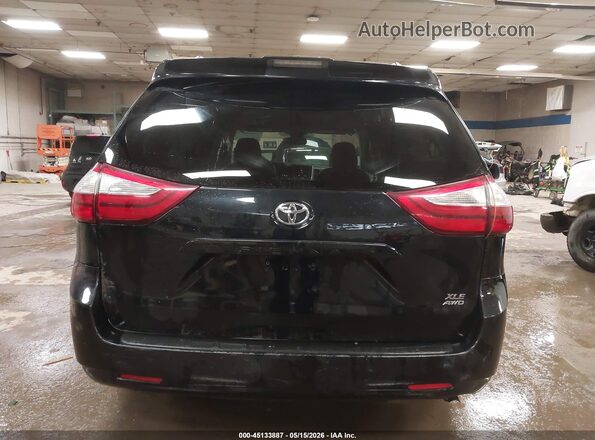 5TDDZ3DC1JS190127 2018 TOYOTA SIENNA Black 