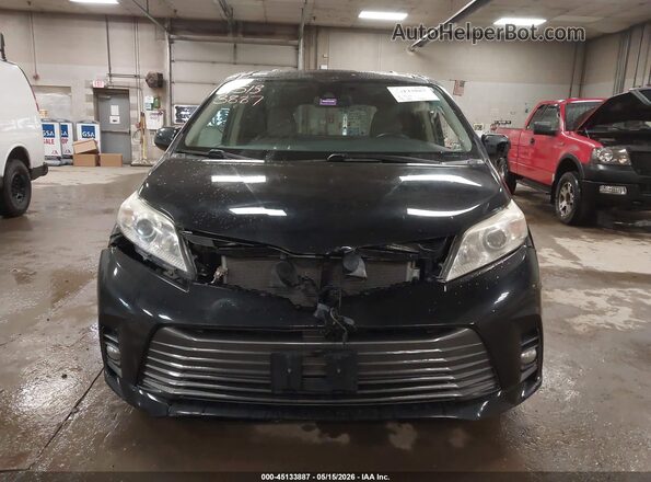 5TDDZ3DC1JS190127 2018 TOYOTA SIENNA Black Vista del salpicadero