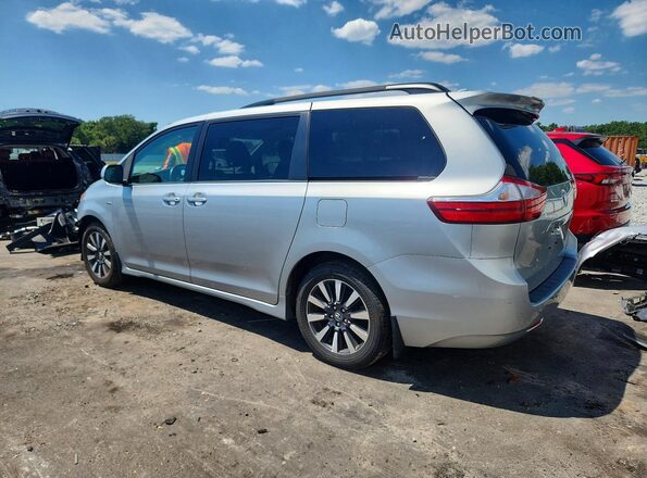 5TDDZ3DC7KS214853 2019 TOYOTA SIENNA Silver Задня ліва чверть