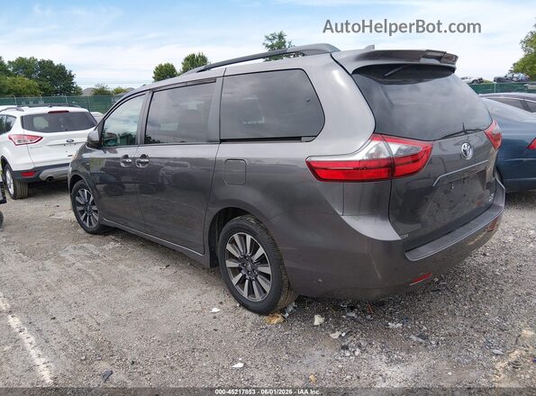 5TDDZ3DCXLS239764 2020 TOYOTA SIENNA Gray Rear left