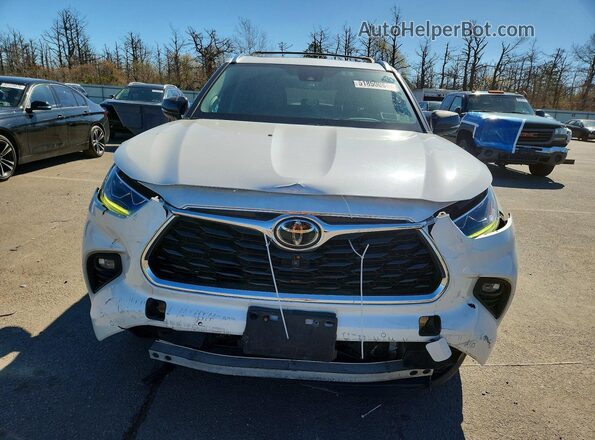 5TDDZRBH1LS033542 2020 TOYOTA HIGHLANDER Белый Вид спереди