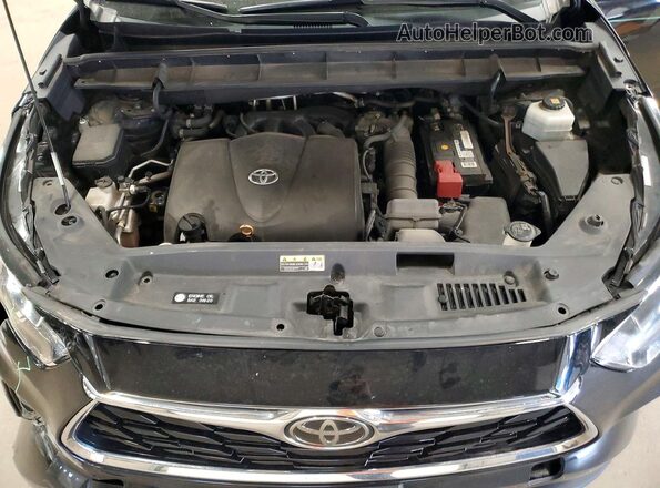 5TDDZRBH6LS021631 2020 TOYOTA HIGHLANDER Black 