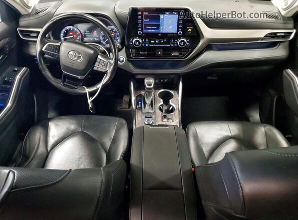 5TDDZRBH6LS021631 2020 TOYOTA HIGHLANDER Black 