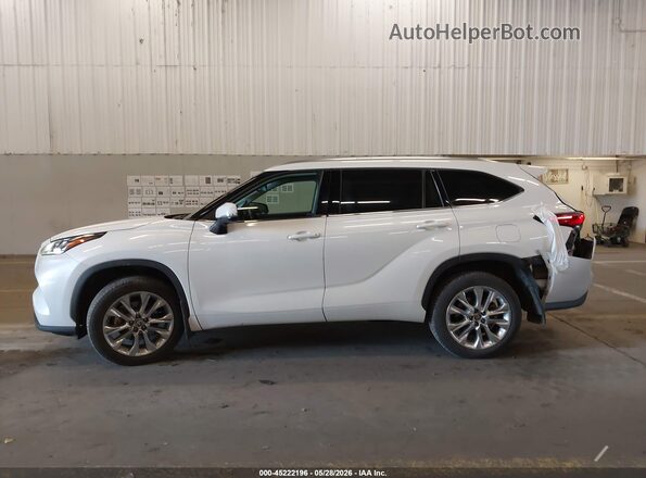 5TDDZRBH6MS123285 2021 TOYOTA HIGHLANDER White 