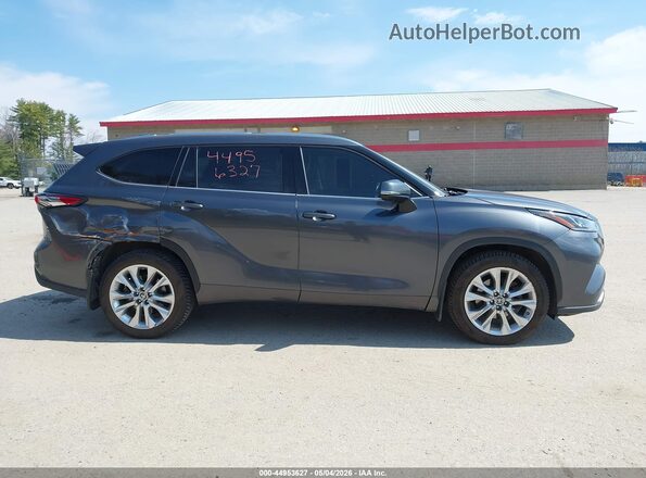 5TDDZRBH9LS054803 2020 TOYOTA LIMITED Gray 