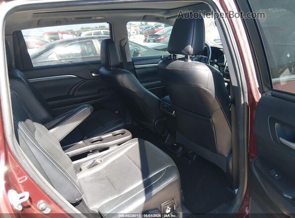 5TDDZRFH0HS403445 2017 TOYOTA HIGHLANDER Бордовый Вид наклейки с VIN-кодом