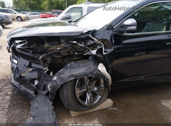 5TDDZRFH0HS447686 2017 TOYOTA HIGHLANDER Black წინა ხედი