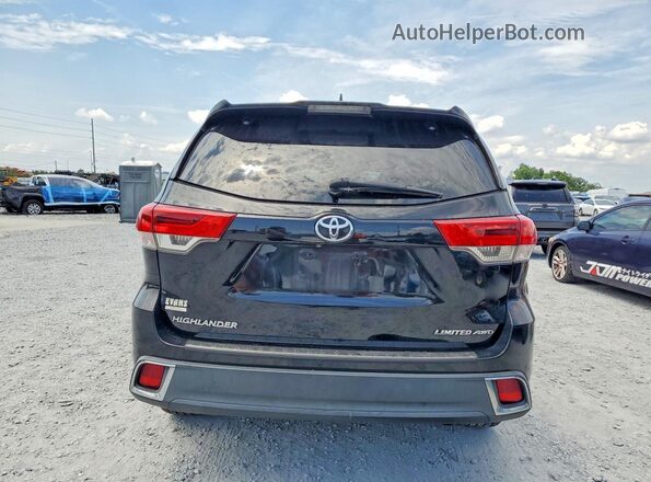 5TDDZRFH0HS456100 2017 TOYOTA LIMITED Black უკანა ხედი