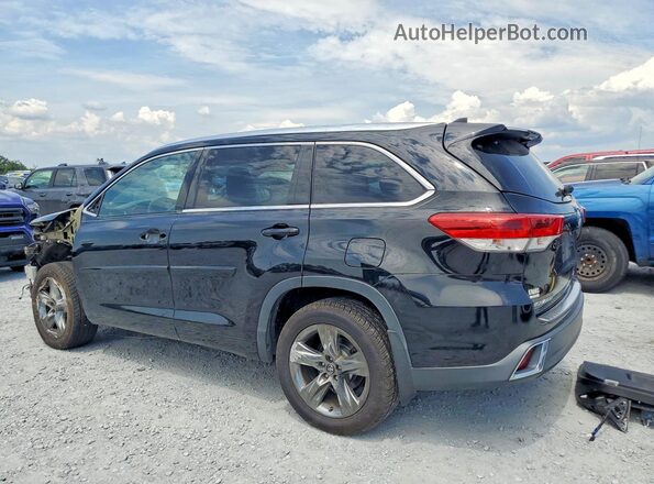 5TDDZRFH0HS456100 2017 TOYOTA LIMITED Black უკანა მარცხენა