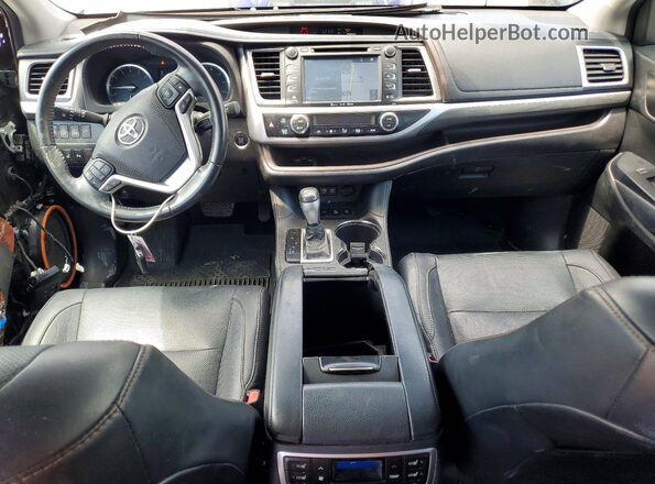 5TDDZRFH0HS456100 2017 TOYOTA LIMITED Black წინა პანელის ხედი