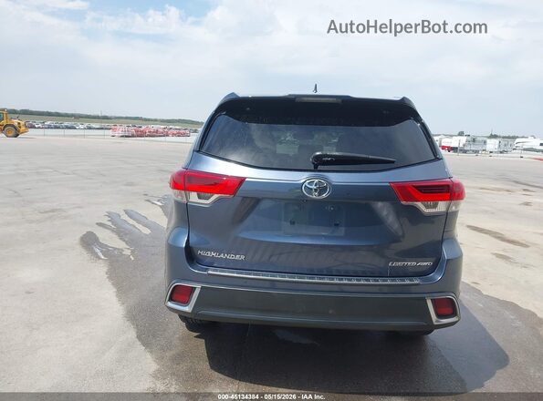 5TDDZRFH0JS880320 2018 TOYOTA HIGHLANDER Blue 