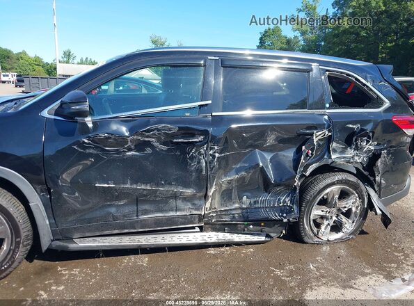 5TDDZRFH1JS871223 2018 TOYOTA HIGHLANDER Black Вид спереду