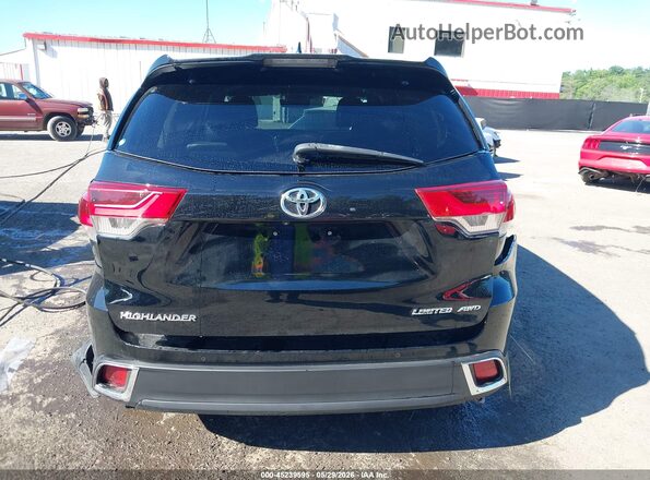 5TDDZRFH1JS871223 2018 TOYOTA HIGHLANDER Black 