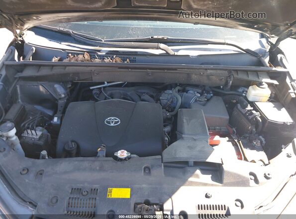 5TDDZRFH1JS871223 2018 TOYOTA HIGHLANDER Black Вид ззаду