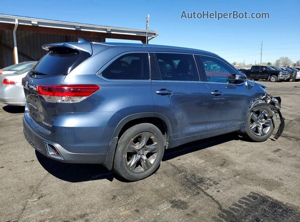 5TDDZRFH1JS907928 2018 TOYOTA LIMITED Gray Задня права чверть