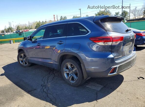 5TDDZRFH1JS907928 2018 TOYOTA LIMITED Gray Задня ліва чверть