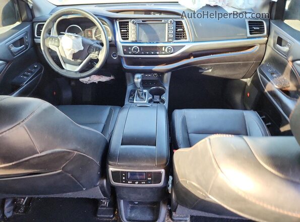 5TDDZRFH2KS976659 2019 TOYOTA LIMITED Black Vista del salpicadero