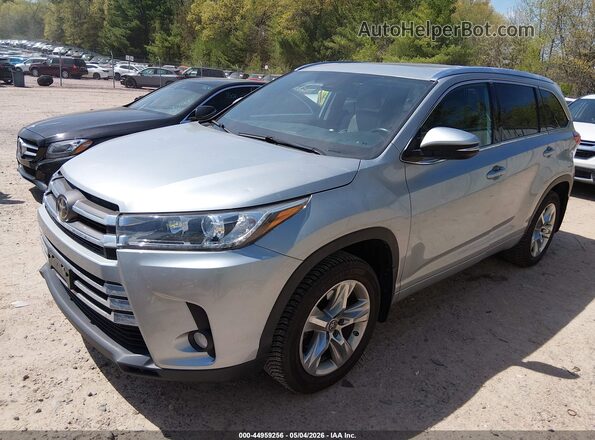 5TDDZRFH3JS835663 2018 TOYOTA LIMITED Silver Vista tres cuartos delantera izquierda