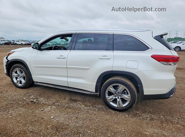 5TDDZRFH3JS873832 2018 TOYOTA HIGHLANDER White Задня ліва чверть