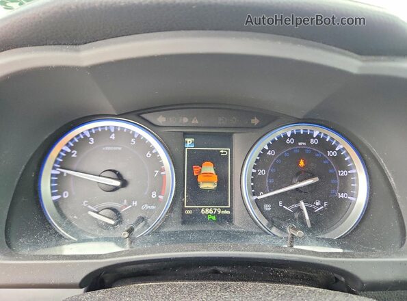 5TDDZRFH3JS873832 2018 TOYOTA HIGHLANDER White Вид щитка приладів