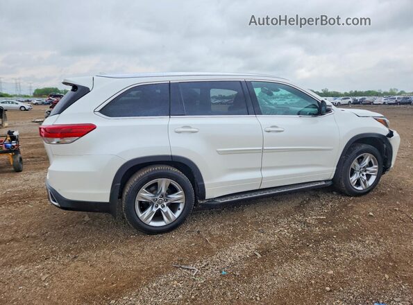 5TDDZRFH3JS873832 2018 TOYOTA HIGHLANDER White Задня права чверть