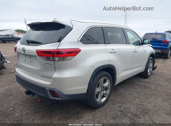 5TDDZRFH3JS903668 2018 TOYOTA HIGHLANDER White Tył prawy