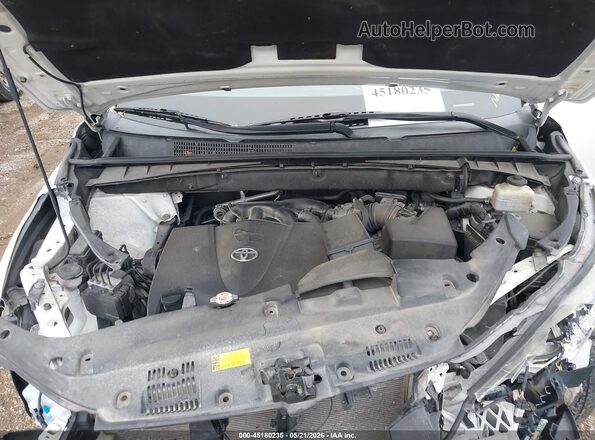 5TDDZRFH3JS903668 2018 TOYOTA HIGHLANDER White Widok z tyłu