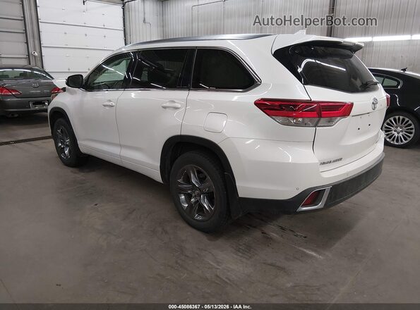 5TDDZRFH4JS496329 2018 TOYOTA LIMITED White Հետևի ձախ