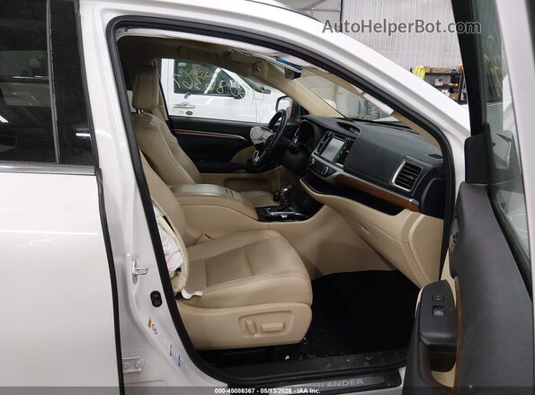 5TDDZRFH4JS496329 2018 TOYOTA LIMITED White Սալոնի դիմացի տեսք