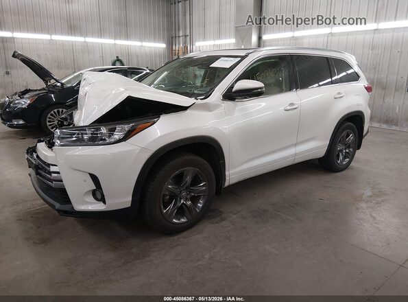5TDDZRFH4JS496329 2018 TOYOTA LIMITED White Առջևի ձախ երեք քառորդ տեսարան