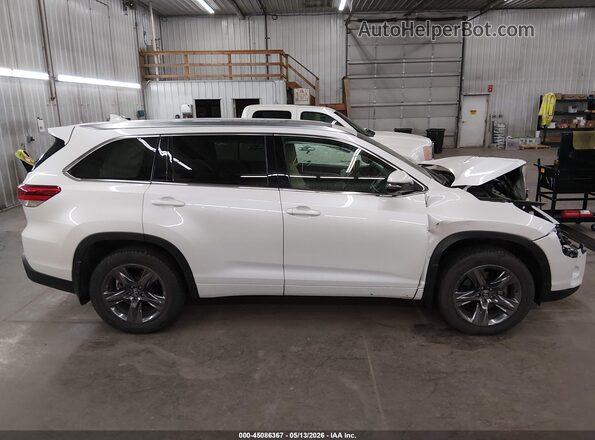 5TDDZRFH4JS496329 2018 TOYOTA LIMITED White Սալոնի 360 աստիճան տեսք