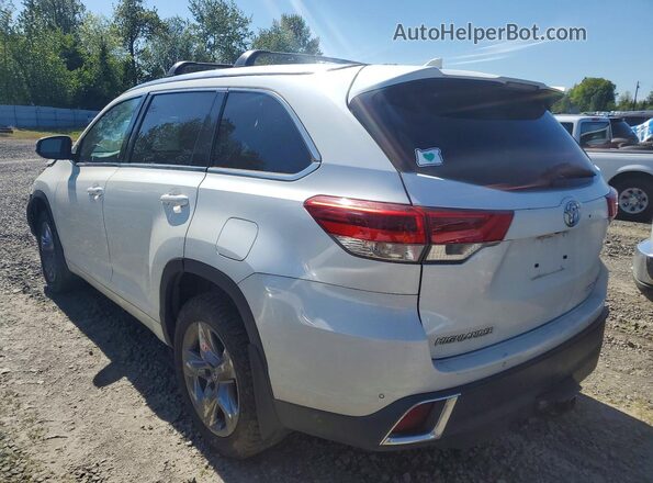 5TDDZRFH4JS838314 2018 TOYOTA LIMITED White Задня ліва чверть