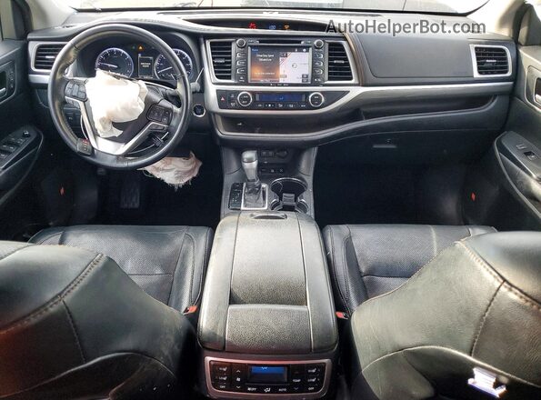 5TDDZRFH4JS838314 2018 TOYOTA LIMITED White Вид панелі приладів