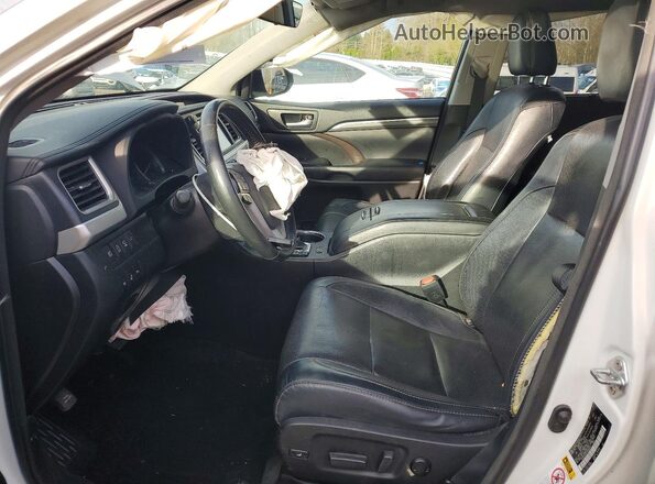5TDDZRFH4JS838314 2018 TOYOTA LIMITED White Вид салону спереду