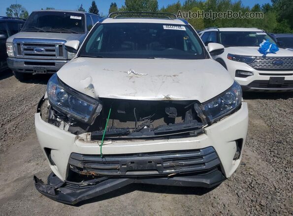 5TDDZRFH4JS838314 2018 TOYOTA LIMITED White Вид спереду