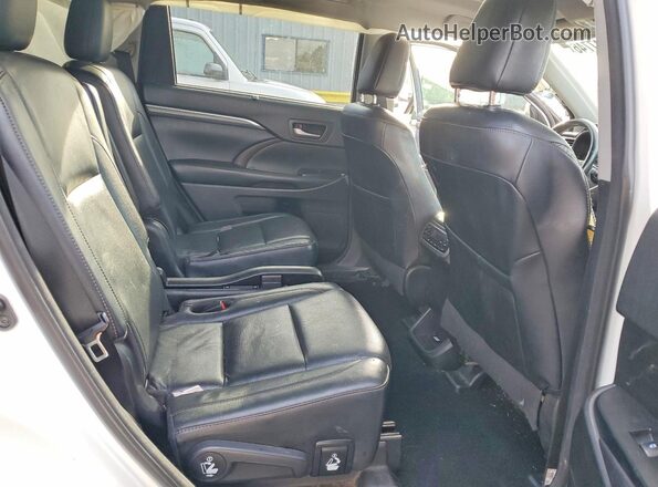 5TDDZRFH4JS838314 2018 TOYOTA LIMITED White Вид задньої частини салону