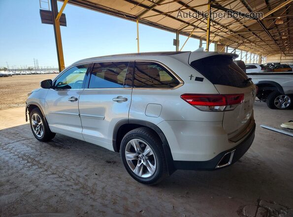 5TDDZRFH5HS447571 2017 TOYOTA HIGHLANDER White 